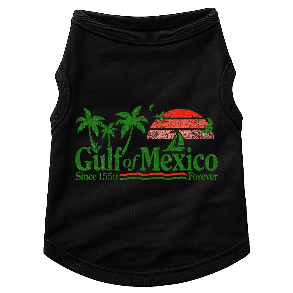 Gulf Of Mexico Since 1550 Doggie Tank