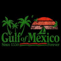 Gulf Of Mexico Since 1550 Bucket Hat