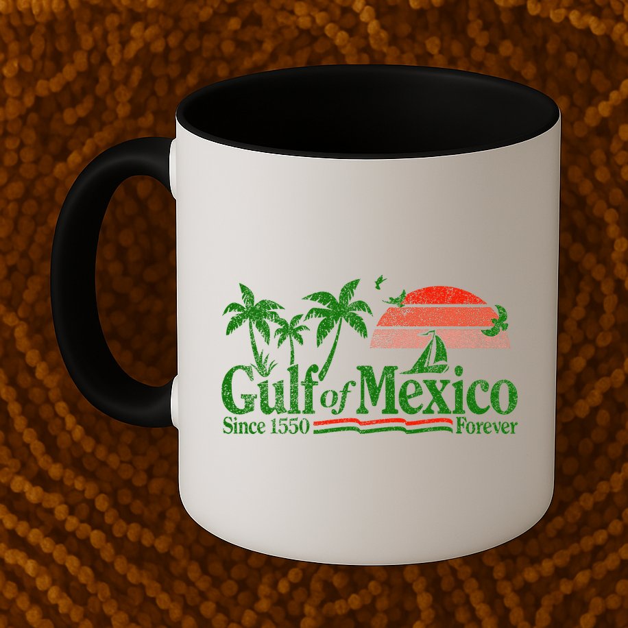 Gulf Of Mexico Since 1550 Mug
