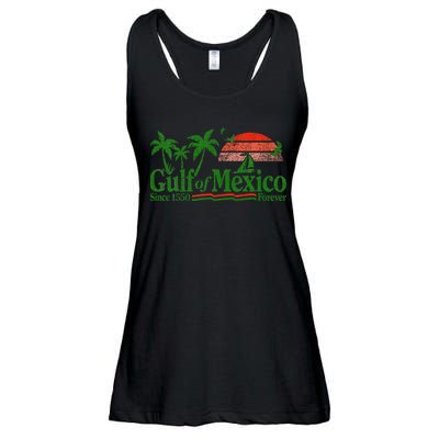 Gulf Of Mexico Since 1550 Ladies Essential Flowy Tank