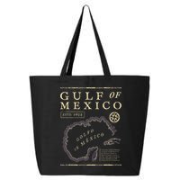 Gulf Of Mexico 1672 Historic Map 25L Jumbo Tote