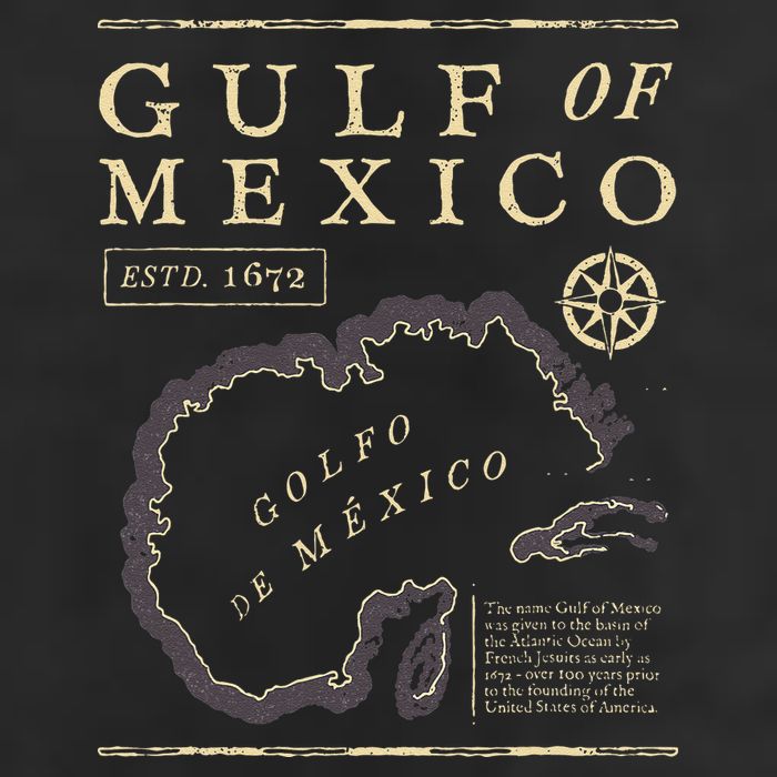 Gulf Of Mexico 1672 Historic Map 25L Jumbo Tote