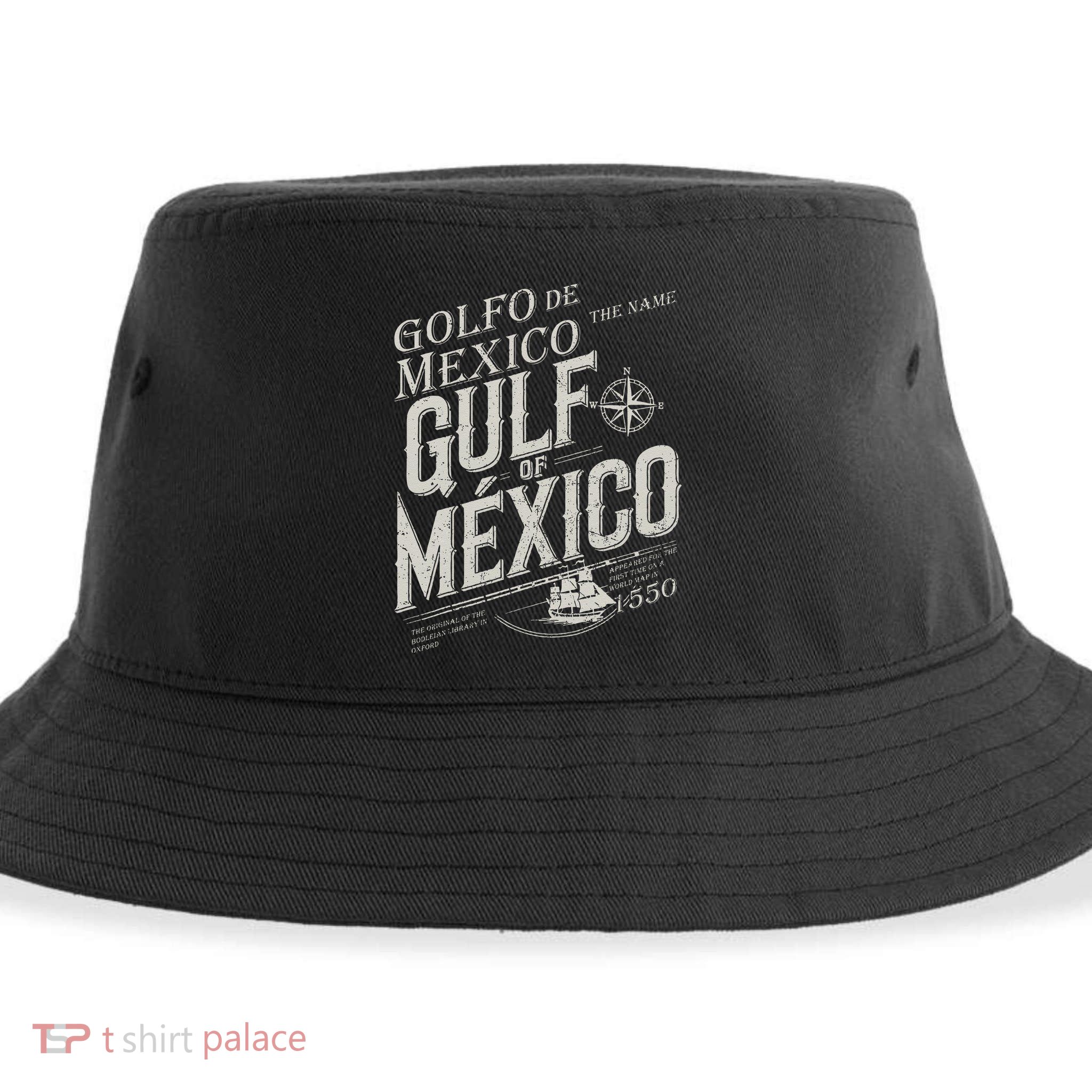 Gulf Of Mexico Since 1550 History Origin Facts Sustainable Bucket Hat
