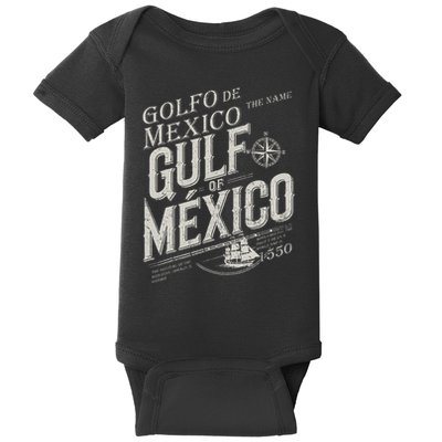 Gulf Of Mexico Since 1550 History Origin Facts Baby Bodysuit