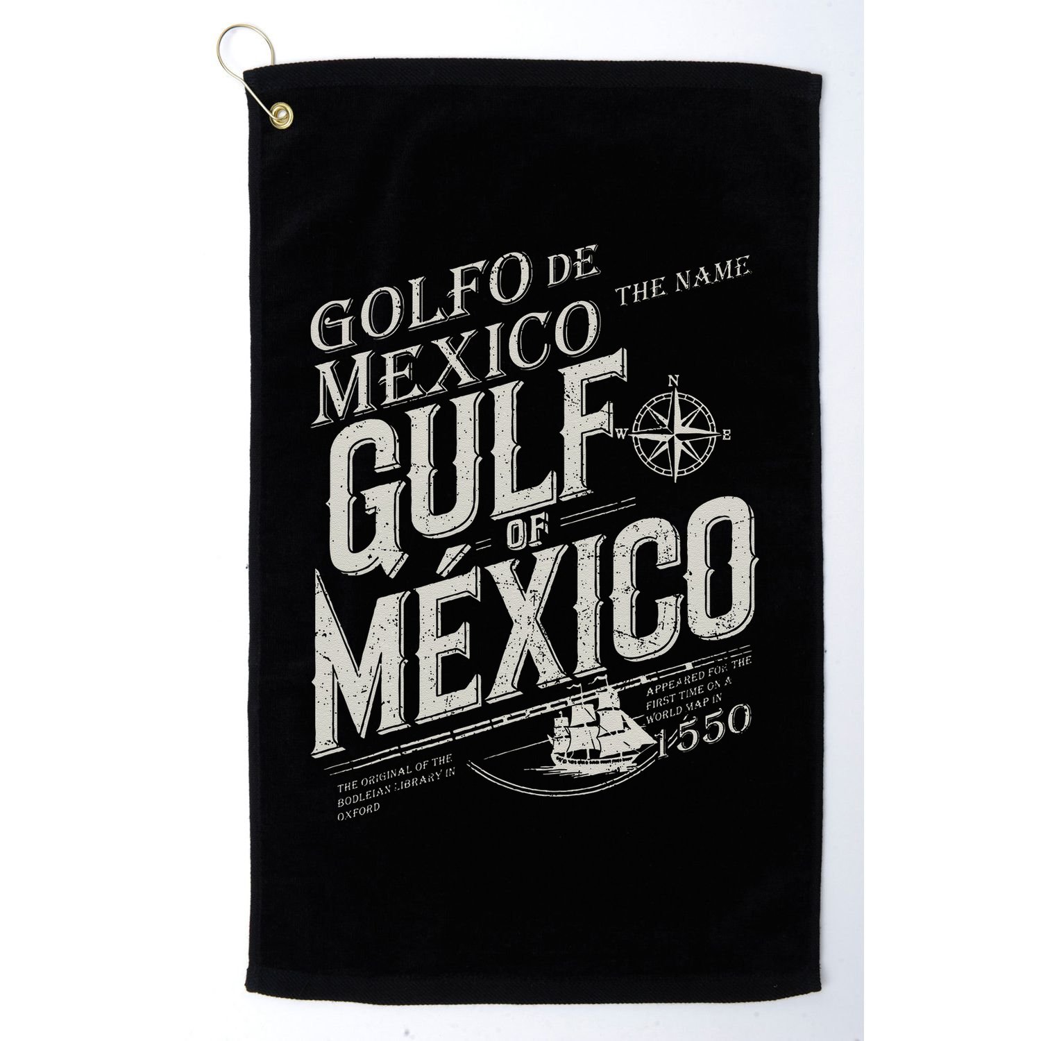 Gulf Of Mexico Since 1550 History Origin Facts Golf Towel
