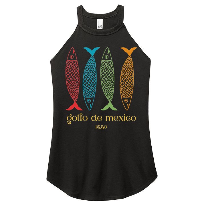 Gulf Of Mexico Golfo De MéXico 1550 Sardine Women's Perfect Tri Rocker Tank