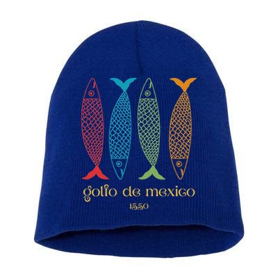 Gulf Of Mexico Golfo De MéXico 1550 Sardine Short Acrylic Beanie