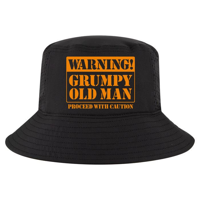 Grumpy Old Man For Grandfathers Dads Cool Comfort Performance Bucket Hat