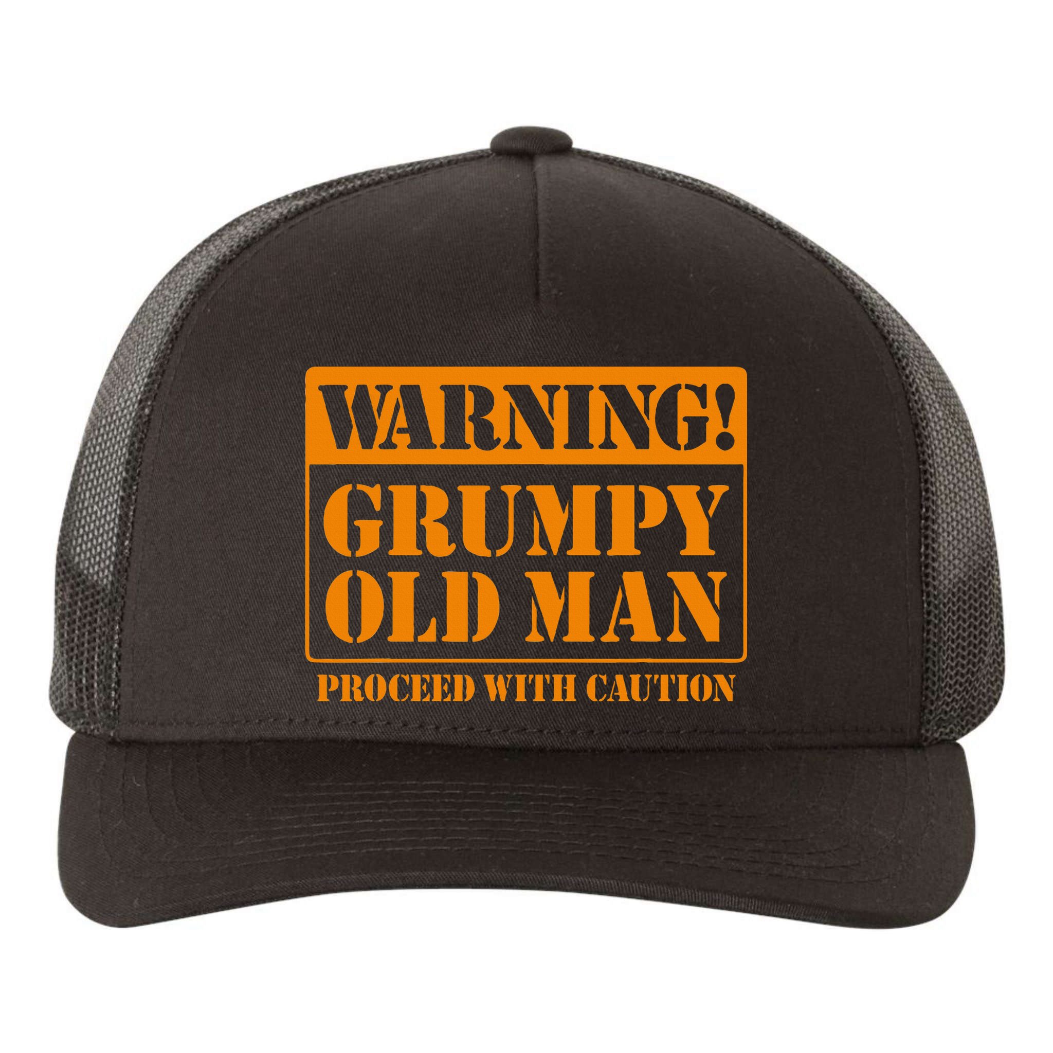 Grumpy Old Man For Grandfathers Dads Yupoong Adult 5-Panel Trucker Hat
