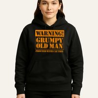 Grumpy Old Man For Grandfathers Dads Hoodie