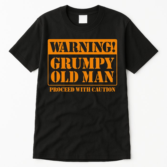 Grumpy Old Man For Grandfathers Dads Tall T-Shirt