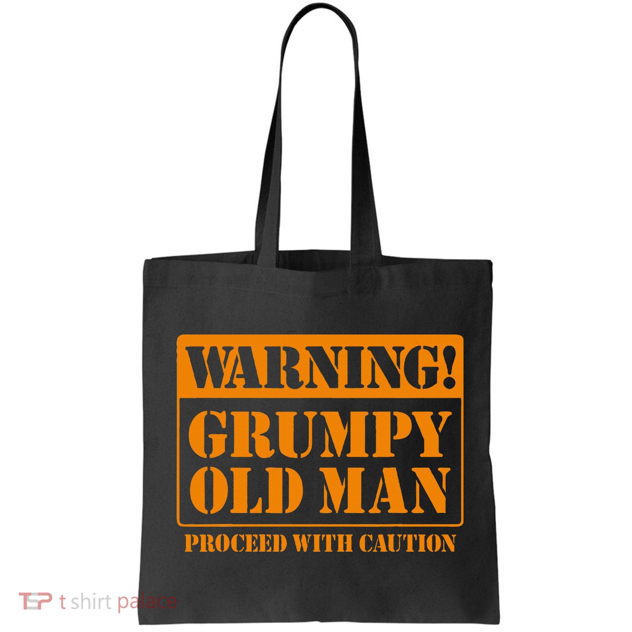 Grumpy Old Man For Grandfathers Dads Bag