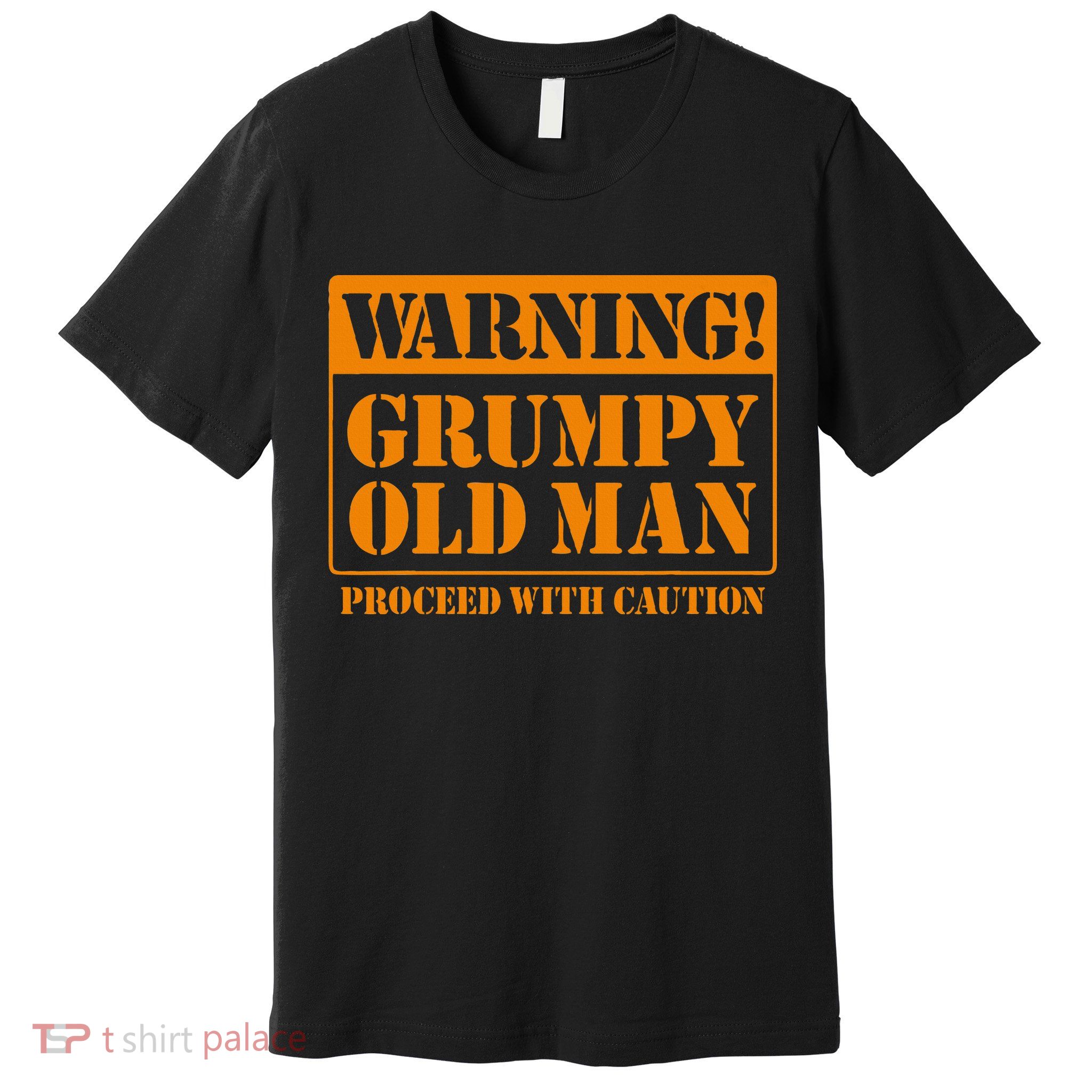 Grumpy Old Man For Grandfathers Dads Premium T-Shirt