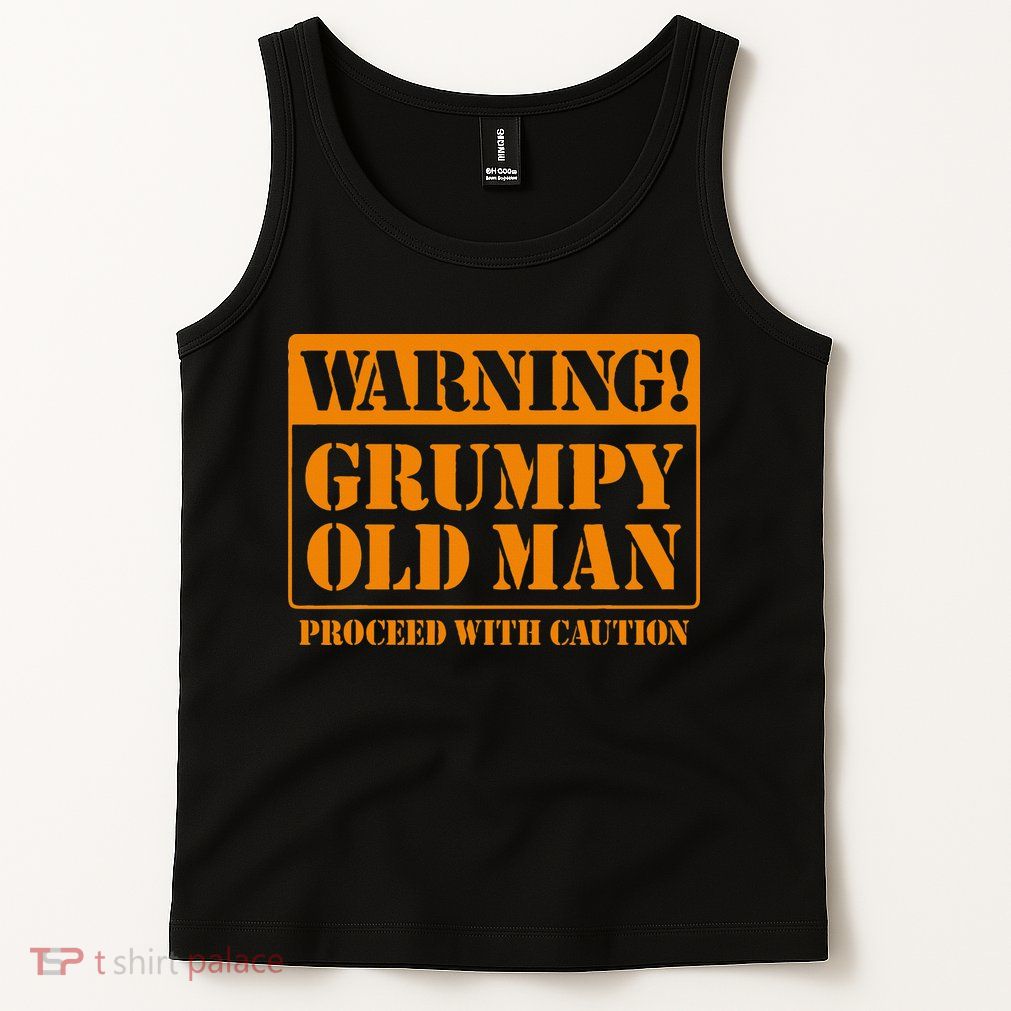 Grumpy Old Man For Grandfathers Dads Tank Top