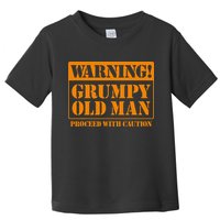 Grumpy Old Man For Grandfathers Dads Toddler T-Shirt