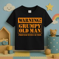 Grumpy Old Man For Grandfathers Dads Toddler T-Shirt