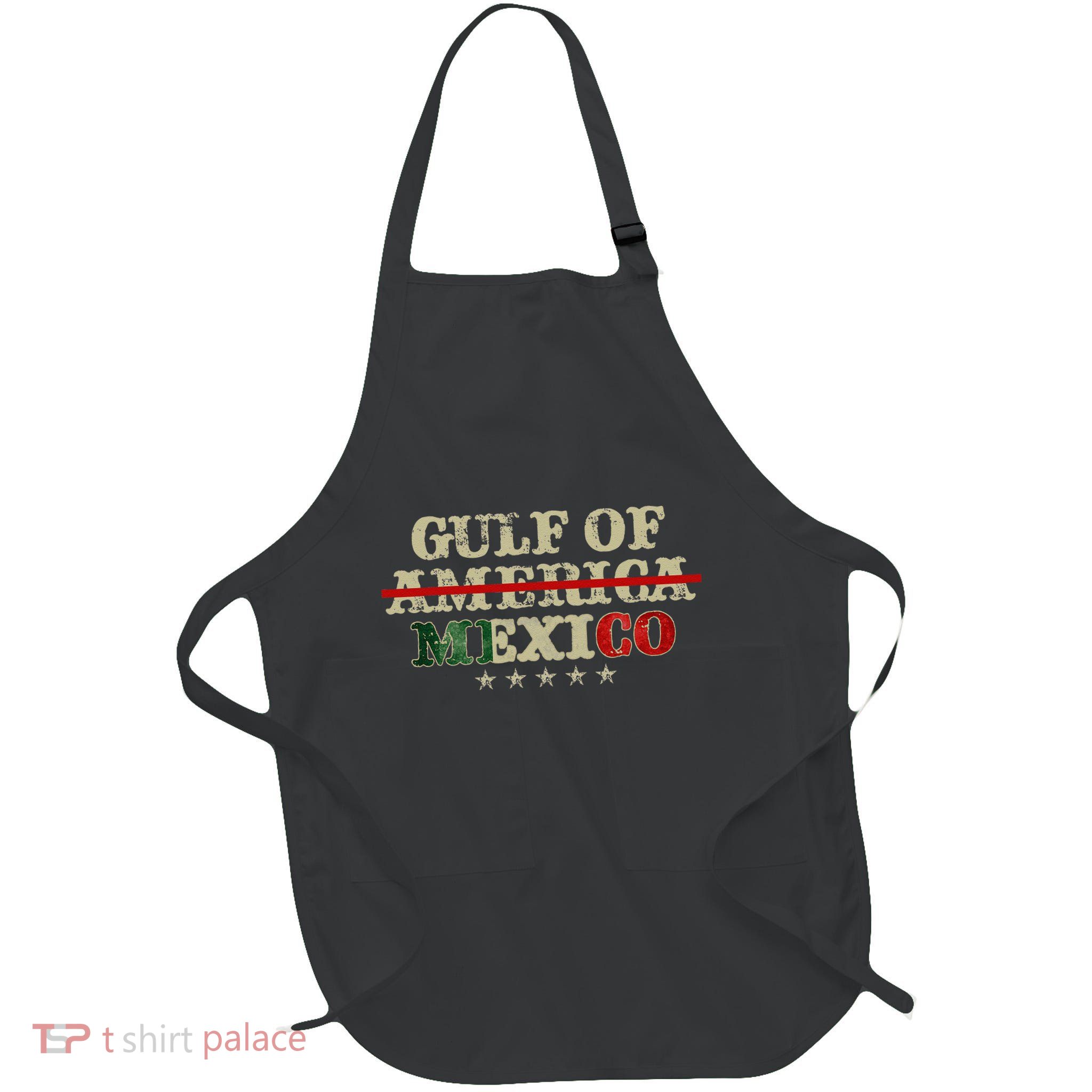 Gulf Of Mexico Forever Marine Wildlife Ocean Conservation Full-Length Apron With Pockets