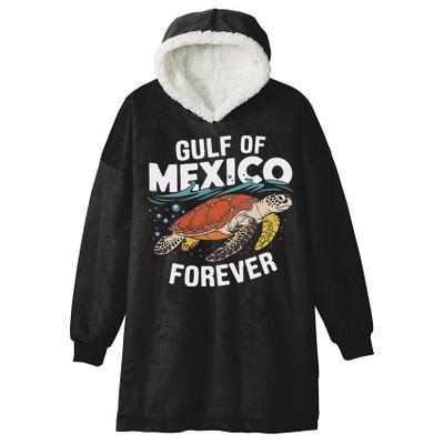 Gulf Of Mexico Forever Sea Turtle Hooded Wearable Blanket