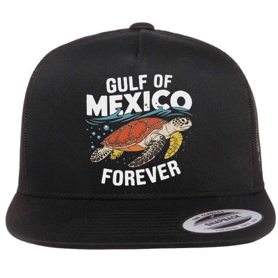 Gulf Of Mexico Forever Sea Turtle Flatbill Hat