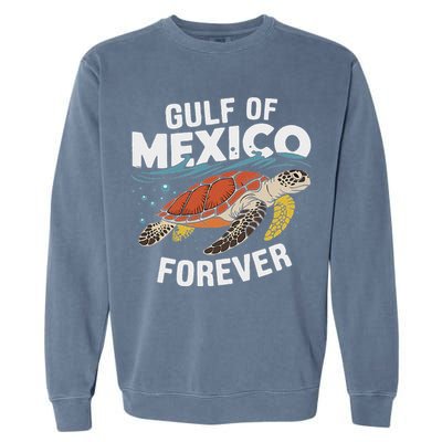 Gulf Of Mexico Forever Sea Turtle Garment-Dyed Sweatshirt
