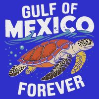 Gulf Of Mexico Forever Sea Turtle Button