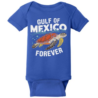 Gulf Of Mexico Forever Sea Turtle Baby Bodysuit