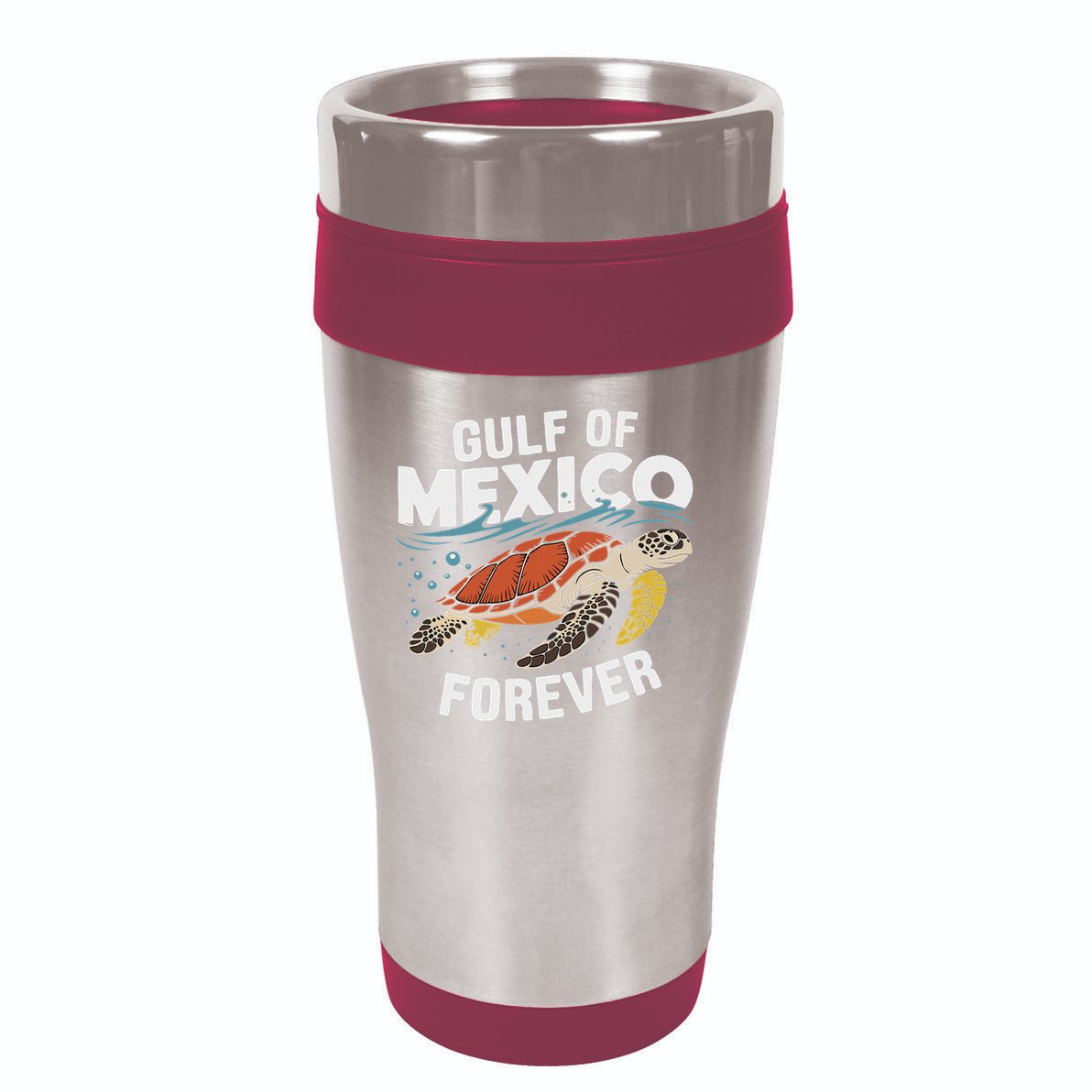 Gulf Of Mexico Forever Sea Turtle 16oz Travel Tumbler