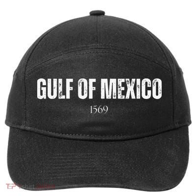 Gulf Of Mexico 1569 American Gulf Of Mexico Map Lover .Png 7-Panel Snapback Hat
