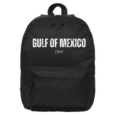 Gulf Of Mexico 1569 American Gulf Of Mexico Map Lover .Png 16 in Basic Backpack