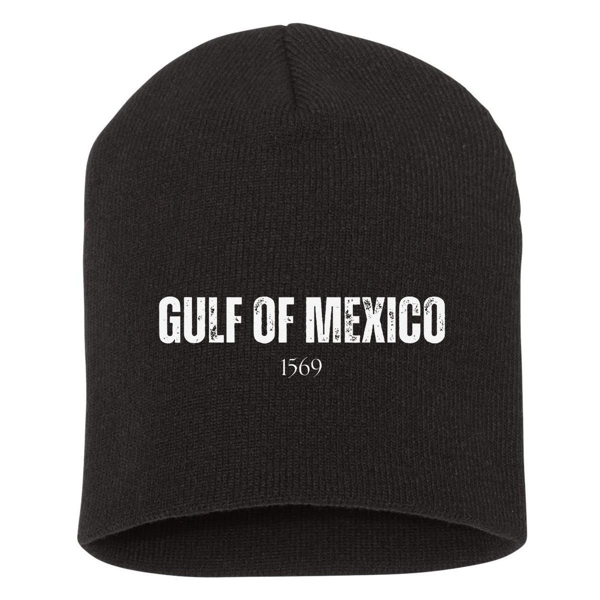 Gulf Of Mexico 1569 American Gulf Of Mexico Map Lover .Png Short Acrylic Beanie