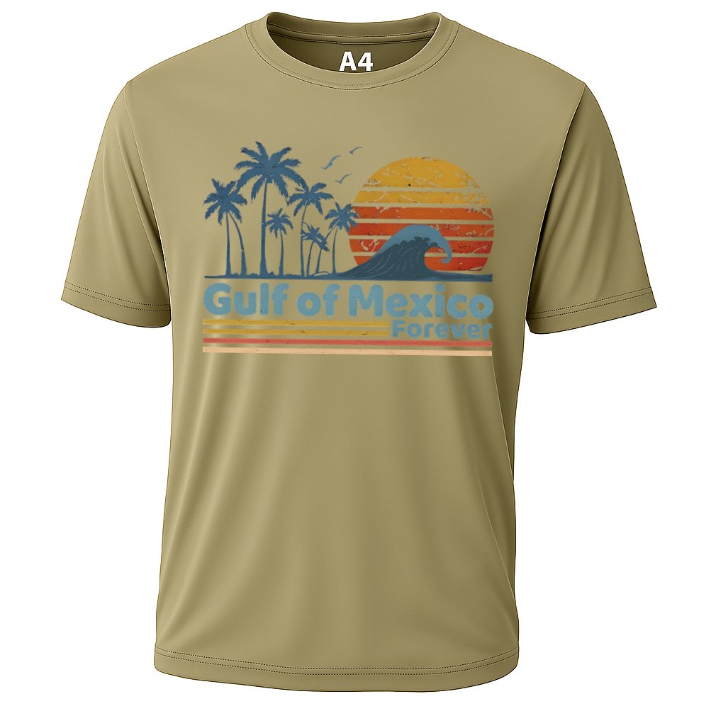 Gulf Of Mexico Forever Cooling Performance Crew T-Shirt