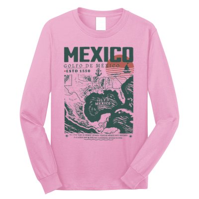 Gulf Of Mexico 1550 Historic Map Long Sleeve Shirt