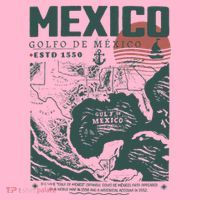 Gulf Of Mexico 1550 Historic Map Women's V-Neck T-Shirt