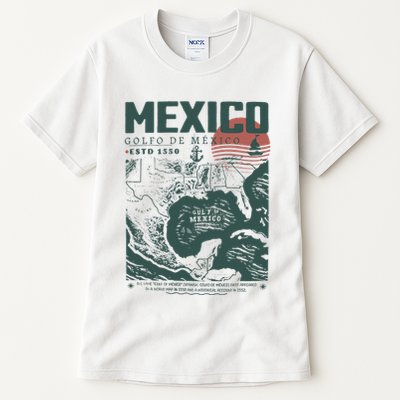 Gulf Of Mexico 1550 Historic Map Tall T-Shirt