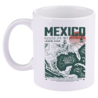Gulf Of Mexico 1550 Historic Map 11oz C Handle Ceramic Mug