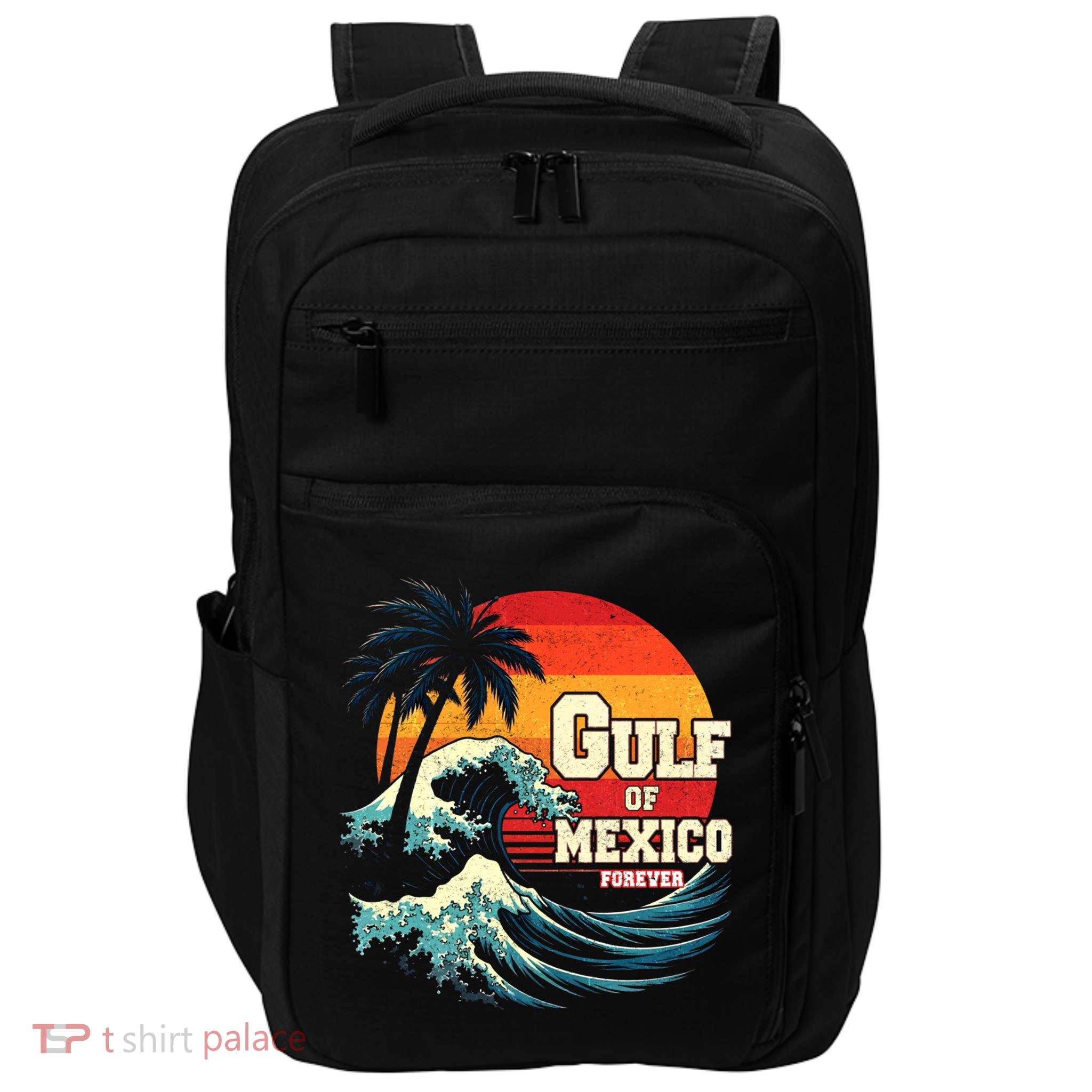 Gulf Of Mexico Forever Retro Vintage Beach Great Gift Impact Tech Backpack