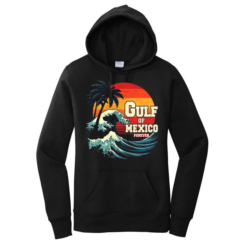 Gulf Of Mexico Forever Retro Vintage Beach Great Gift Women's Pullover Hoodie