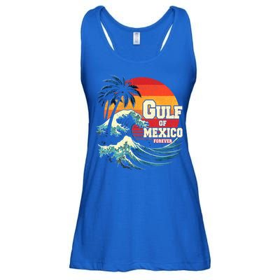 Gulf Of Mexico Forever Retro Vintage Beach Great Gift Ladies Essential Flowy Tank