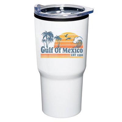 Gulf Of Mexico Est 1550 Retro Vintage Beach Gulf Of Mexico Tumbler