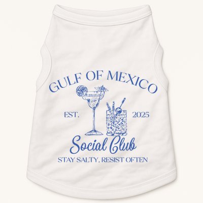 Gulf Of Mexico Social Club Stay Salty Resist Often Doggie Tank