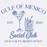 Gulf Of Mexico Social Club Stay Salty Resist Often Bucket Hat