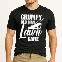 Grumpy Old Man Lawn Care Grass Cutting Lawn Mower Gift Cooling Performance Crew T-Shirt