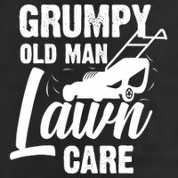 Grumpy Old Man Lawn Care Grass Cutting Lawn Mower Gift 11oz C Handle Ceramic Mug