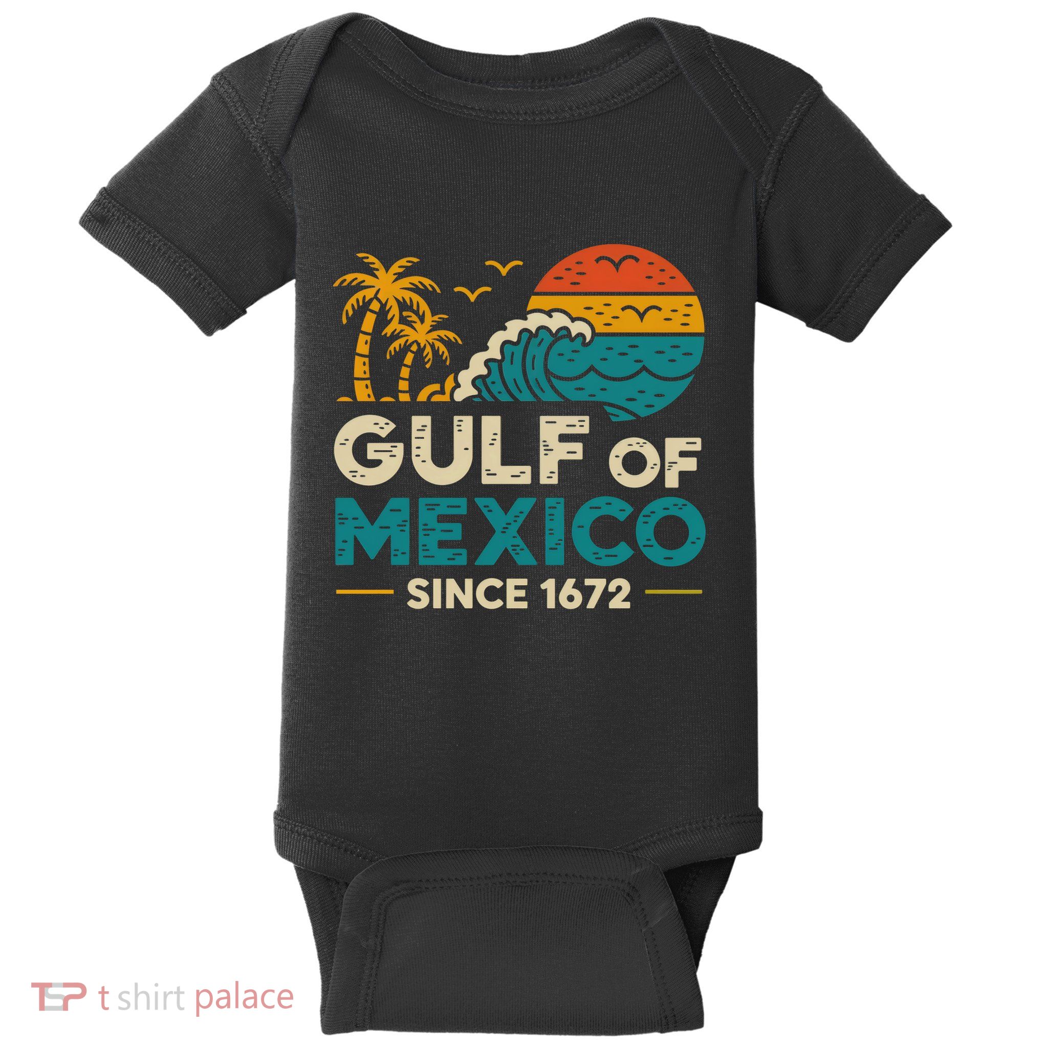 Gulf Of Mexico Since 1672 Baby Bodysuit
