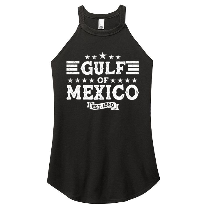 Gulf of Mexico Est 1550 Women's Perfect Tri Rocker Tank