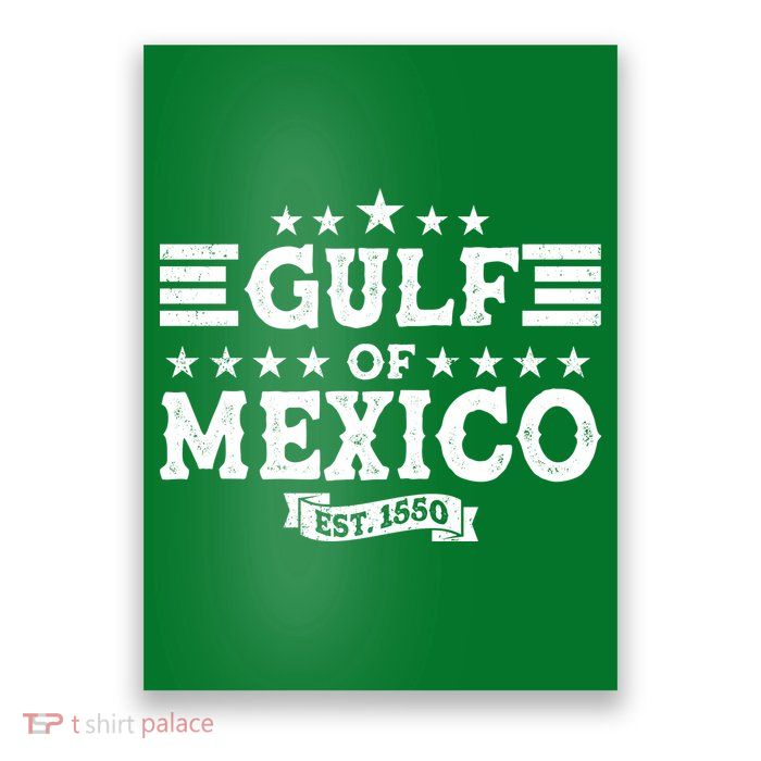 Gulf of Mexico Est 1550 Poster