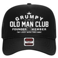 Grumpy Old Man Club High Crown Mesh Back Trucker Hat