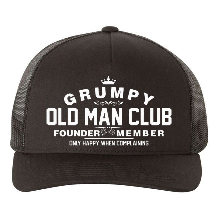 Grumpy Old Man Club Yupoong Adult 5-Panel Trucker Hat