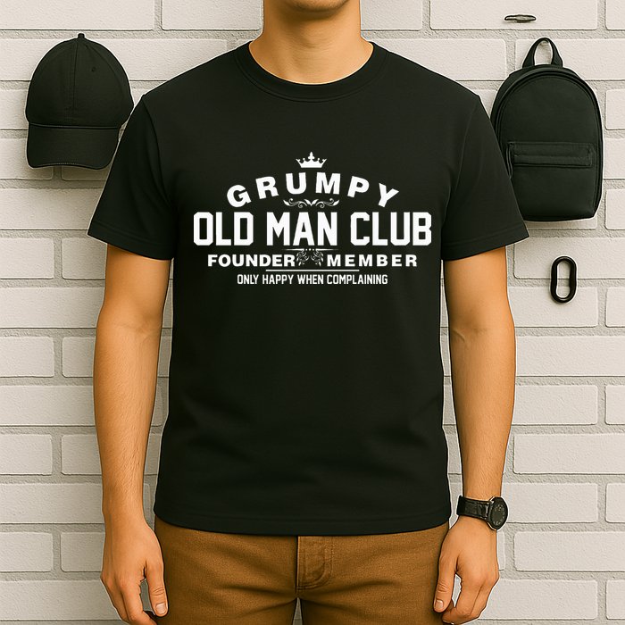 Grumpy Old Man Club T-Shirt