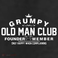 Grumpy Old Man Club 11oz C Handle Ceramic Mug